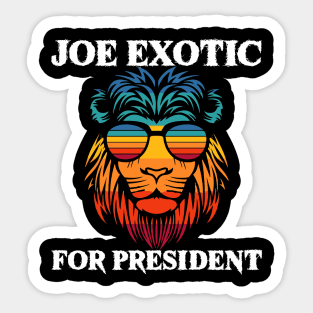 joe exotic3 Sticker